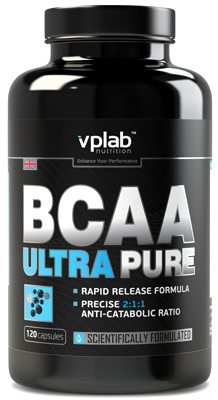 VP Laboratory BCAA ultra pure, 120 капс