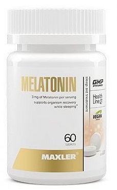 Maxler Melatonin 3 мг, 60 таб