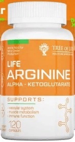 Tree of Life Arginine Alpha-Ketoglutarate, 120 капс