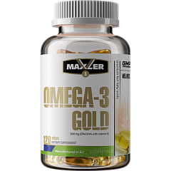 Maxler Omega-3 Gold (DE), 120 капс