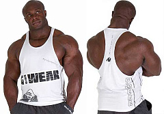 Gorilla Wear GW-90403/WH Stringer Майка, белая