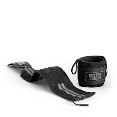 Better bodies 130273-999 Elastic Wrist Wraps, Black