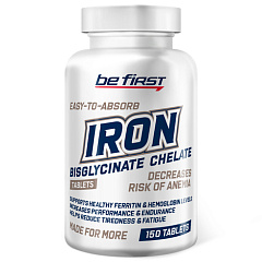 Be First Iron bisglycinate chelate, 150 таб