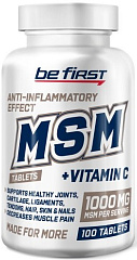 Be First MSM 1000 мг + Vitamin C, 100 таб