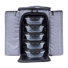 Six Pack Fitness сумка - холодильник Innovator 500, статик/черный