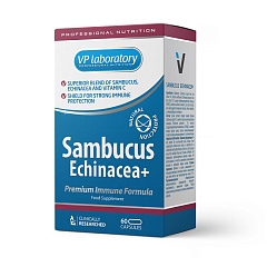 VP Laboratory Sambucus Echinacea+, 60 капс
