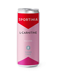 Sportinia L-Carnitine ж/б, 330 мл