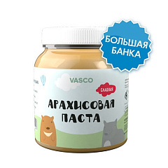 Vasco Сладкая Арахисовая паста, 800 гр