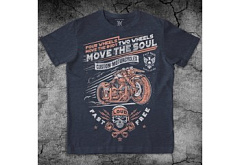 MaxExtreme футболка с мотоциклом, темно-серая