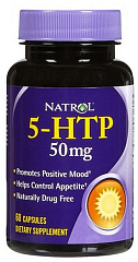 Natrol 5-HTP 50 mg, 60 капс