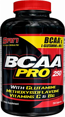 SAN BCAA, 250 капс