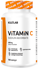 Kultlab Vitamin C Sodium Ascorbate, 100 капс