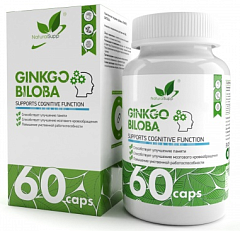 NaturalSupp Ginkgo biloba extract, 60 капс