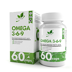 NaturalSupp Omega 3-6-9, 60 капс