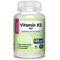 Chikalab Vitamin K2, 60 капс