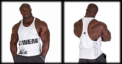 Gorilla Wear GW-90403/WH Stringer Майка, белая