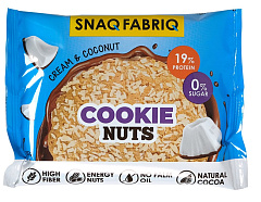 Snaq Fabriq Cookie Nuts Печенье глазированное, 35 гр