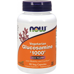 NOW Vegetarian Glucosamine & Chondroitin, 90 капс