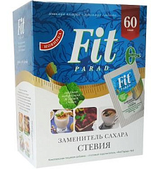 Fit Parad Заменитель сахара на основе стевии №8, 60 саше