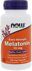 NOW Melatonin 10 мг, 100 капс