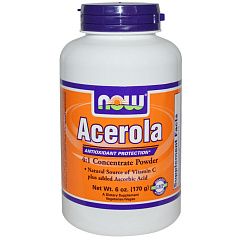 NOW Acerola Powder, 170 гр