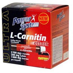 Power System L-Carnitin Attack, 25 мл