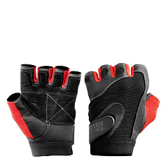 Better bodies 130311-995 Pro Lifting Gloves перчатки, black/red