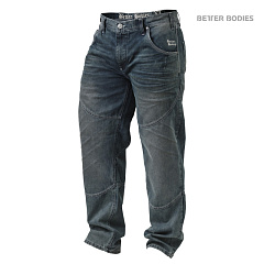 Better Bodies 120767-562 Straight Fit Denim, Tinted Blue