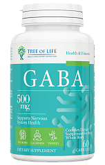 Tree of Life GABA 500 мг, 60 капс