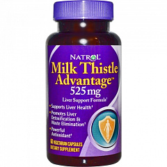 Natrol Milk Thistle Advantage, 60 капс