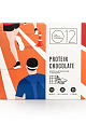 Kultlab Футболка мужская с чёрным контурным логотипом на боку, зелёная