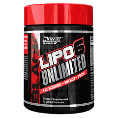 Nutrex Lipo 6 Black Unlimited, 120 капс