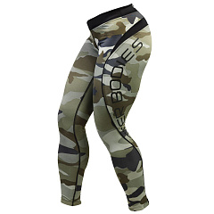 Better bodies 110704-673 Лосины Camo Long Tight, Green Camo