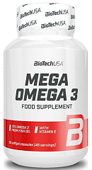 BioTech Mega Omega 3, 90 капс