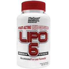 Nutrex Lipo 6, 120 капс