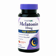 Natrol Melatonin 10 мг, 60 таб