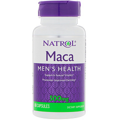 Natrol Maca 500 мг, 60 капс