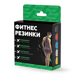 FitRule Фитнес-резинка синяя (8 кг)